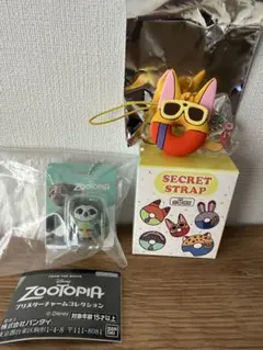 ズートピア　ブリスターチャーム　フラッシュ　シークレットストラップ　フィニック