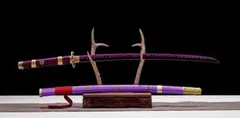紫川太刀 日本刀 模造刀 居合刀 武士道 武蔵 鑑賞用 手鍛造打 - メルカリ