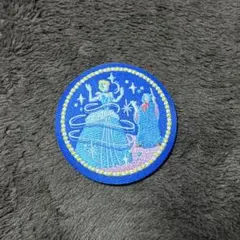 ディズニー 刺繍缶バッチ2 シンデレラ