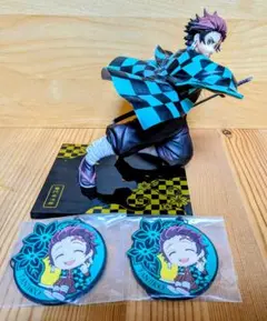 竈門炭治郎 アクションフィギュア キーホルダー付き