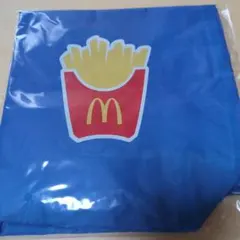 マクドナルド フライドポテト エコバッグ ブルーのサムネイル