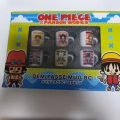 ONE PIECE デミタスカップ 6個セットのサムネイル