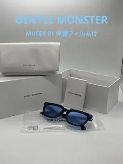 GENTLE MONSTER MUSEE 01 ブルーレンズ BTS 希少レア.のサムネイル