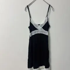 ♡美品♡ Etam レース付きキャミソール ブラック【S】