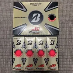 【新品】ブリヂストン e12 CONTACT ゴルフボール 1ダース12個入り