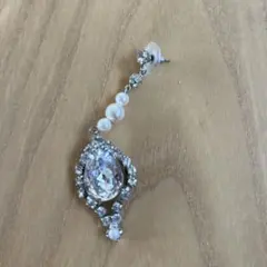 片耳パールピアスのサムネイル