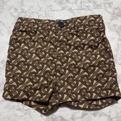 Burberry ロゴパターン ショートパンツ 80