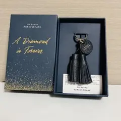 箱無し【美品】フォーエバーマーク キーホルダー ダークネイビー チャーム
