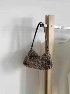 ヒョウ柄トートバッグ新作新品