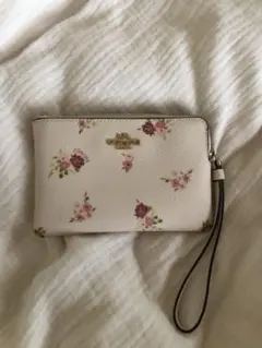 COACH 花柄 ポーチ