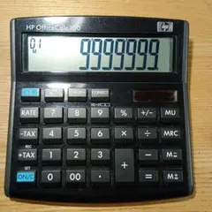 HP OfficeCalc 100 電卓 黒のサムネイル