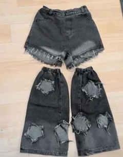 ショートパンツ レッグウォーマーセット