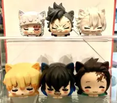 鬼滅の刃 おひるねこ フィギュア 6体セット