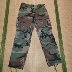 90s 米軍実物】BDUパンツ ウッドランドカモ Small-Short - メルカリ