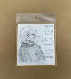 新品　ブルーロック　ミヒャエル・カイザー　ミニ色紙　ドンキ