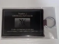 number_i TOBE FC入会特典 パスケースミラー ファンクラブ