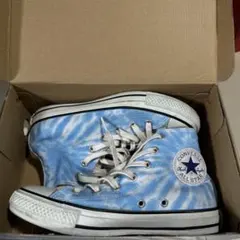 Converse All Star 水色タイダイ ハイカット