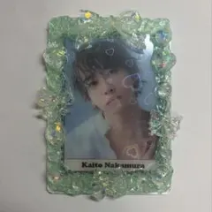 硬質カードケースデコ ホイップデコ 緑