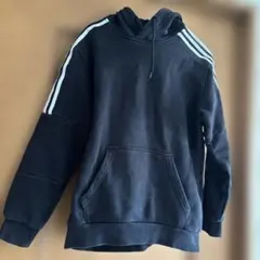 adidas ライン　3本　パーカー　Ｍ　アディダス　ロゴ