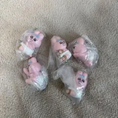 おぱんちゅうさぎ　ガチャガチャ　5点セット