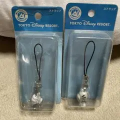 東京ディズニーリゾート ミッキー手ストラップ 2個セット
