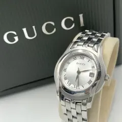 グッチ⭐️G柄　中古品⭐️ グッチ Gクラス 11Pダイヤ 5500L YA055535 クォーツレディース - メルカリ