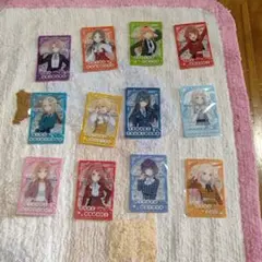 学園アイドルマスター クリアカード セブンイレブン　全12種コンプリートセット