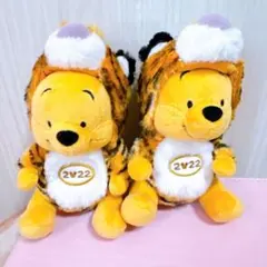 東京ディズニーリゾート くまのプーさん 寅年 2022 干支ぬいぐるみバッジ