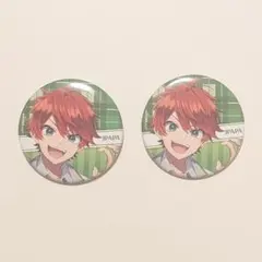 カラフルピーチ からぴち じゃぱぱ ぱらぴち缶バッチ