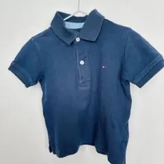 TOMMY HILFIGER トミーヒルフィガー ネイビー ポロシャツ 【90】