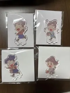 忍たま　アニカフェ　アクリルスタンド4個セット