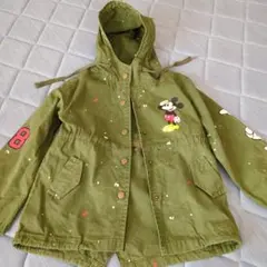 ミッキーマウス フード付きジャケット 130cm