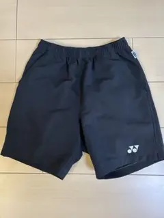 YONEX ブラック ハーフパンツ SS テニス用