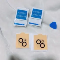 iPhone 15 /15Plus 専用 カメラレンズ 保護カバー 強化ガラス