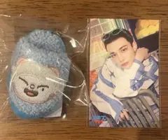 スキズサウナ　オンラインくじ　ヒョンジン　スリッパキーホルダー ステッカー