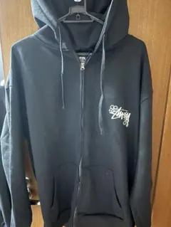 Stussy ブラック XL パーカー
