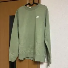 Nike オリーブグリーン クルーネック スウェット
