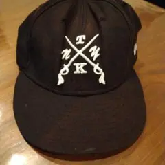 値下げ商品！色あせあり！NEW ERA 59FIFTY ブラック キャップ