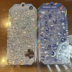 正規品 ボンボンドロップシール シャーベット よるねこ みずいろ