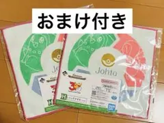一番くじ ポケモン ハンドタオル 2枚セット（おまけカード1枚付き）のサムネイル