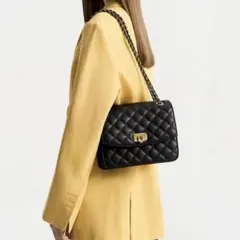 Cressida クレシダ キルトチェーンストラップバッグ