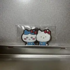 ちいかわ × サンリオ なかよしラバーマスコット ハチワレ キティ ガチャガチャ