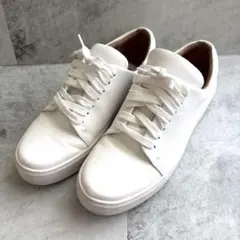 LANVIN en Bleu レザー スニーカー ホワイト 24 ランバンのサムネイル