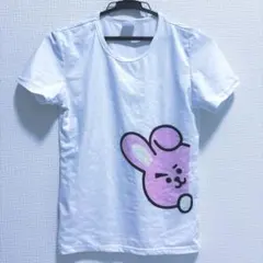BT21 クッキー cooky 半袖Tシャツ白色【Sサイズ】のサムネイル