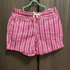 ストライプ 半ズボン ピンク 100cm~