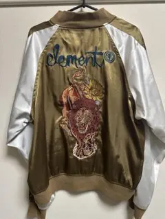 ELEMENT ライオン刺繍　スカジャン