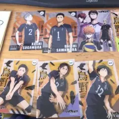 ハイキュー!! カード・シール・ステッカーセット 17枚