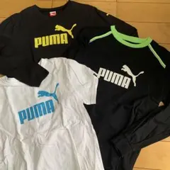 PUMA 長袖Tシャツ2枚セット 半袖オマケ付き
