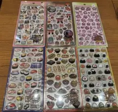 ボンボンドロップシール 和柄 6種