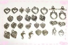 ハンドメイド資材　アクセサリー　チャーム　センターパーツ　各種